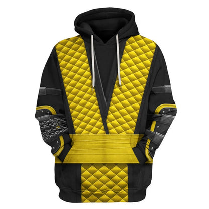 Hoodie M-Mortal Kombat  – Chandail à capuche gaming imprimé 3D unisexe