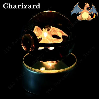 Lampe Cristal 3D PKN avec Éclairage LED