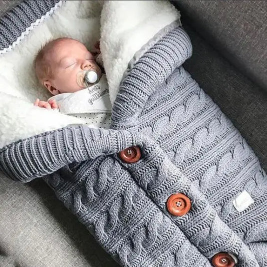 Sac de couchage en tricot Warm Baby