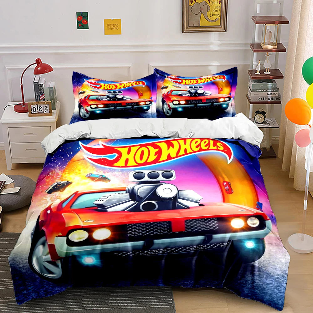Ensemble de literie Hot  W-Wheels