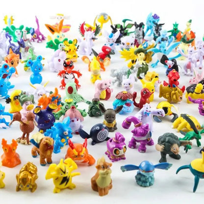 Figurines Pokémon Non répétitive 24-144Pcs
