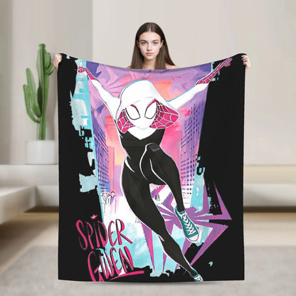 Spidey and Friends Blanket – Soft Children's Throw for Bed and Sofa