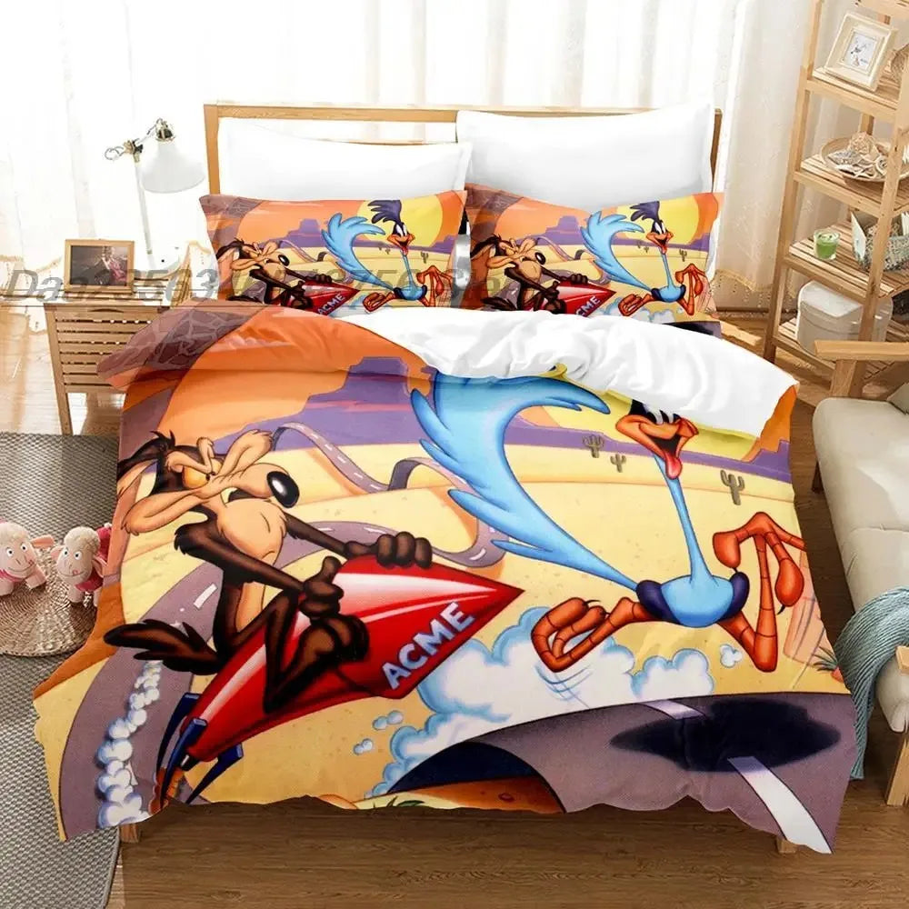Ensemble de literie Coyotte and the Road Runne Bedding set