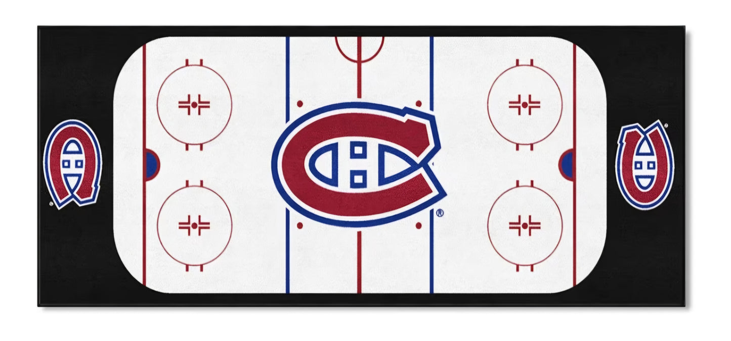 Tapis Montreal Canadiens Hockey League Carpet Mats Rugs