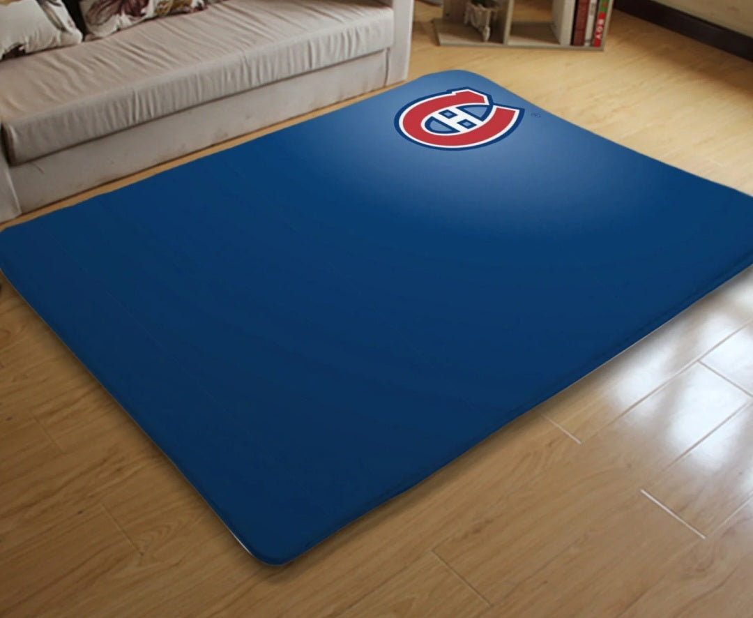 Tapis Montreal Canadiens Hockey League Carpet Mats Rugs