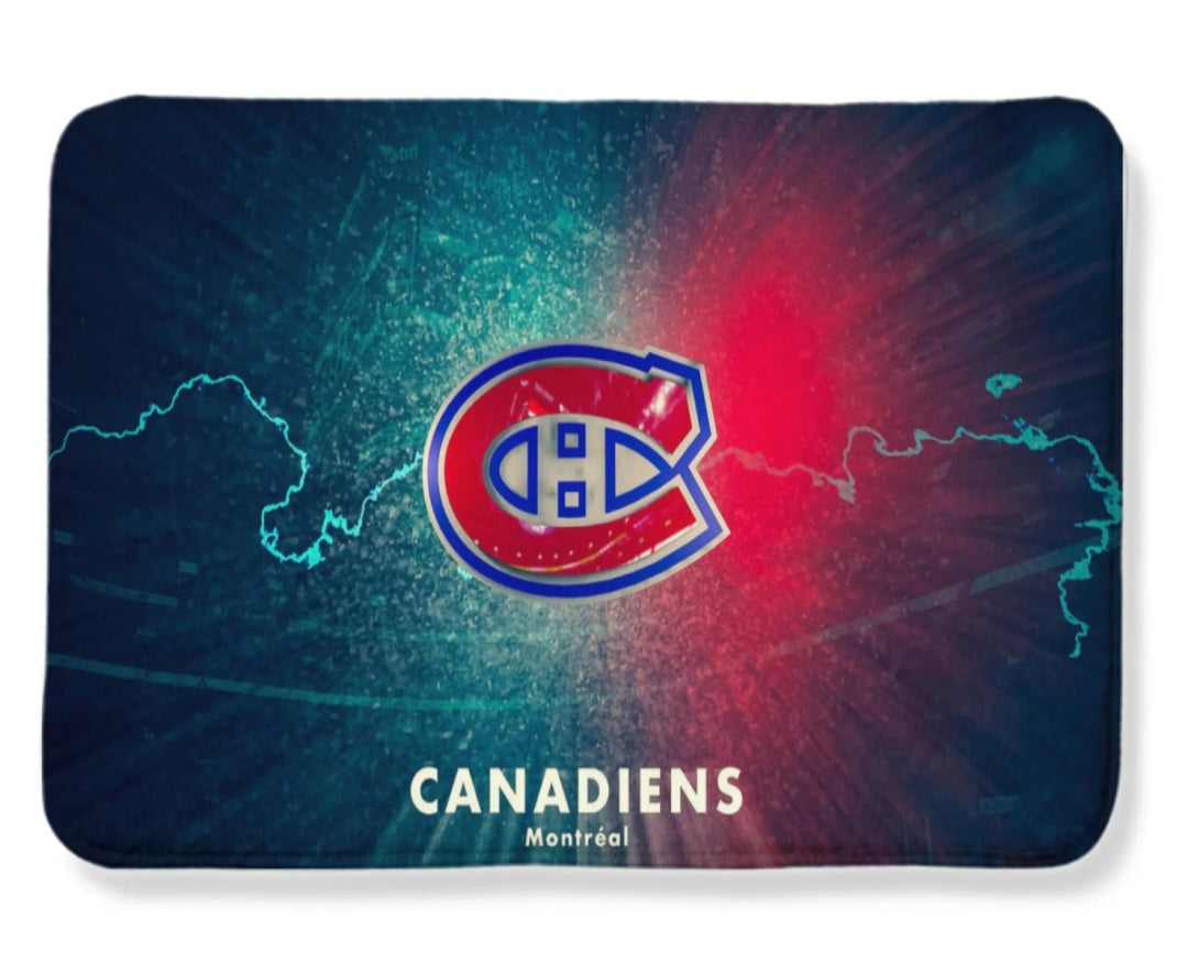 Tapis Montreal Canadiens Hockey League Carpet Mats Rugs