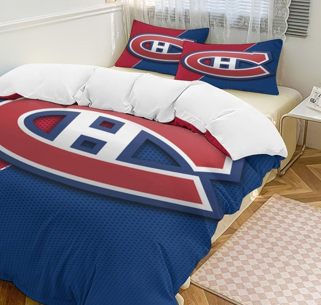 Ensemble de literie Montreal Team Hockey