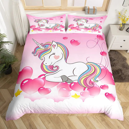 Ensemble de literie Licorne