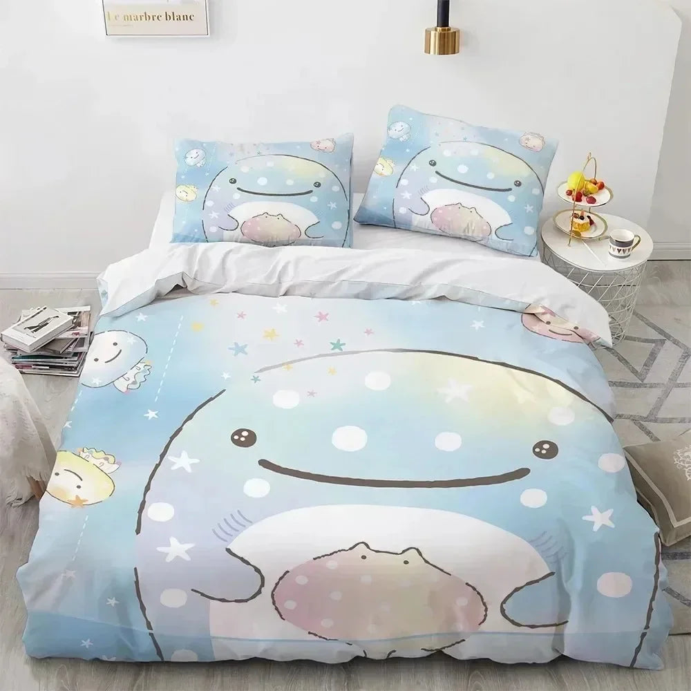 Kawaii Anime Bedding Set S-Sumiko Gurash