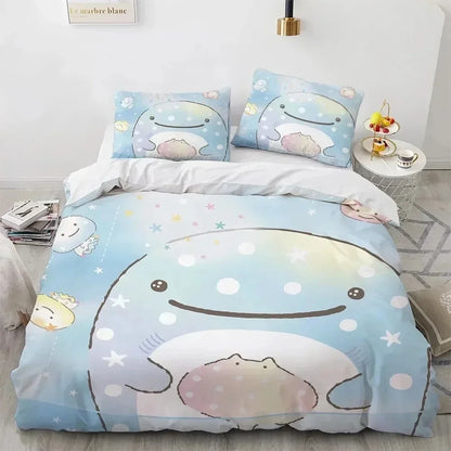 Kawaii Anime Bedding Set S-Sumiko Gurash