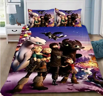 Train Your Dragon Bedding Set