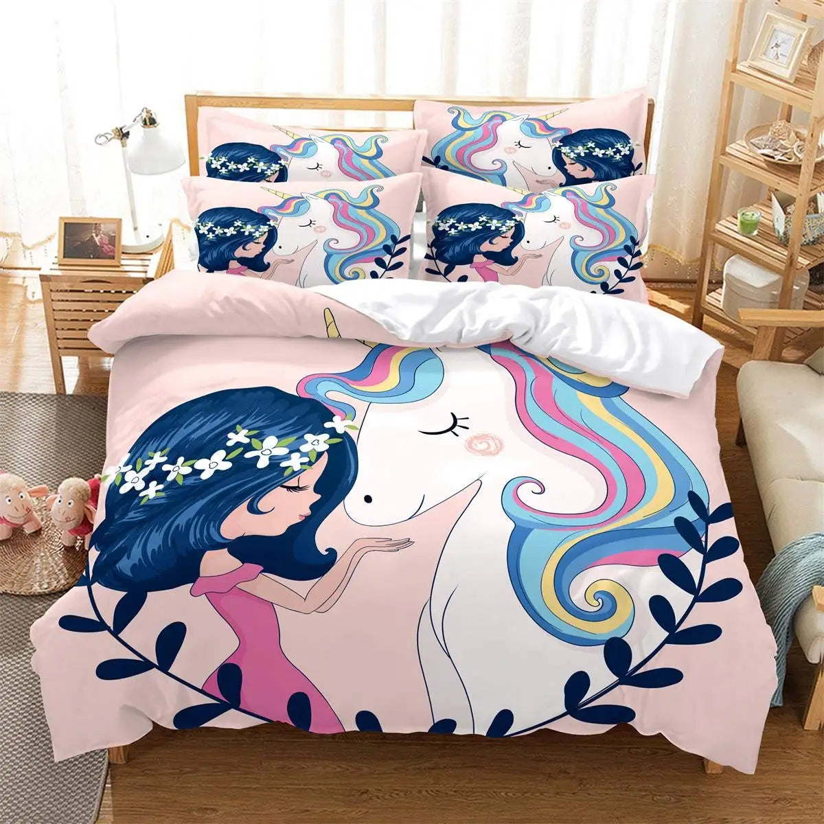 Ensemble de literie Licorne