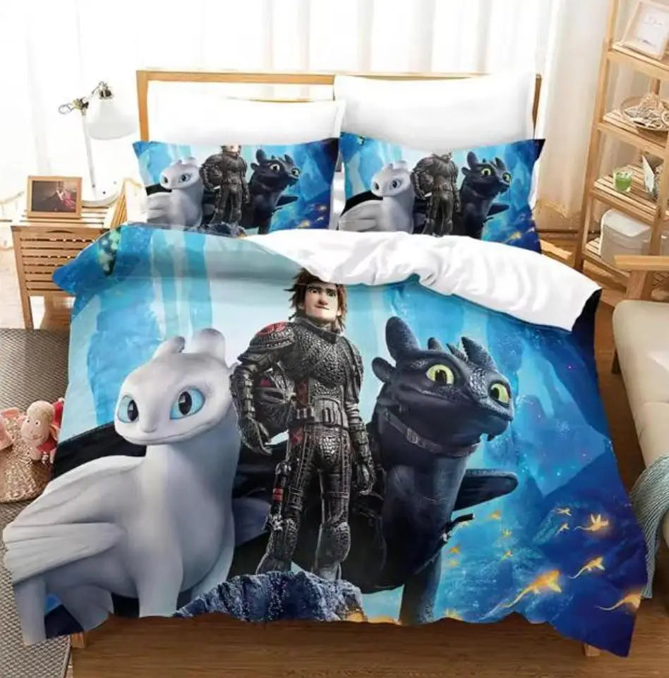 Train Your Dragon Bedding Set