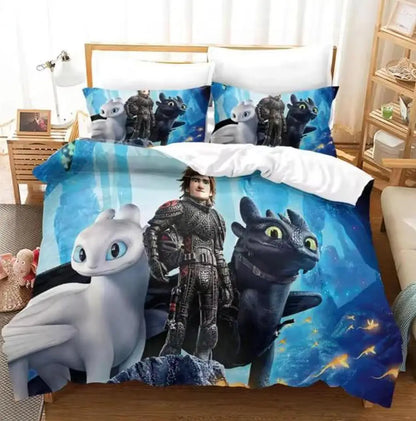 Train Your Dragon Bedding Set