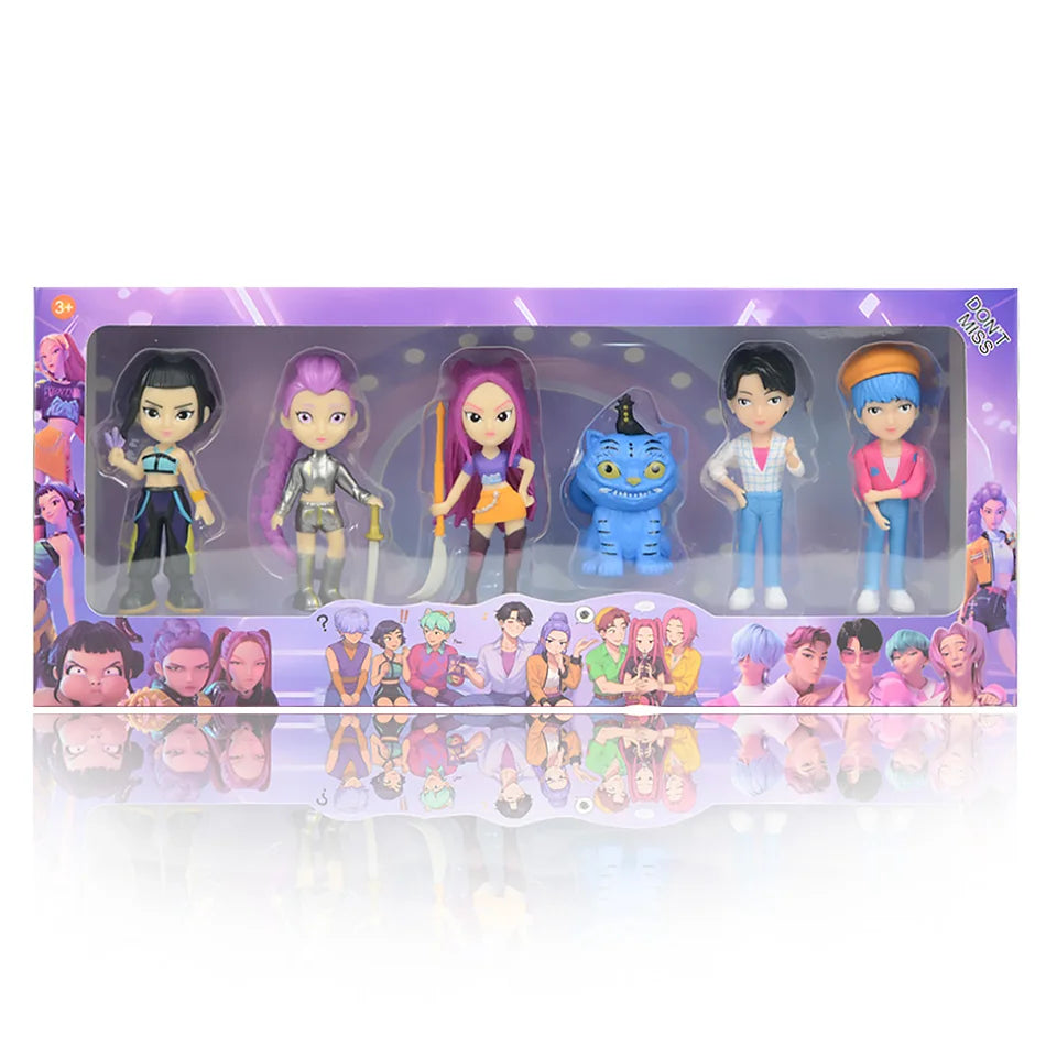 Figurines Pop Hunter Fantasy – Mini Personnages Collection Anime