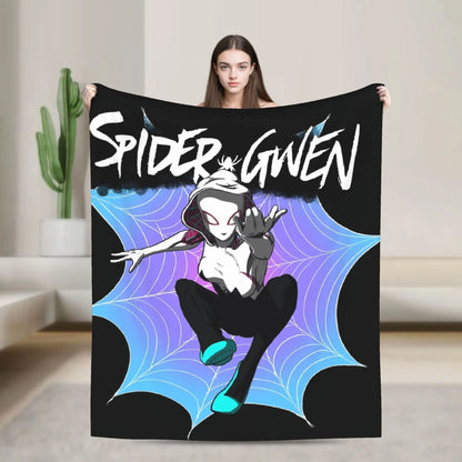 Spidey and Friends Blanket – Soft Children's Throw for Bed and Sofa