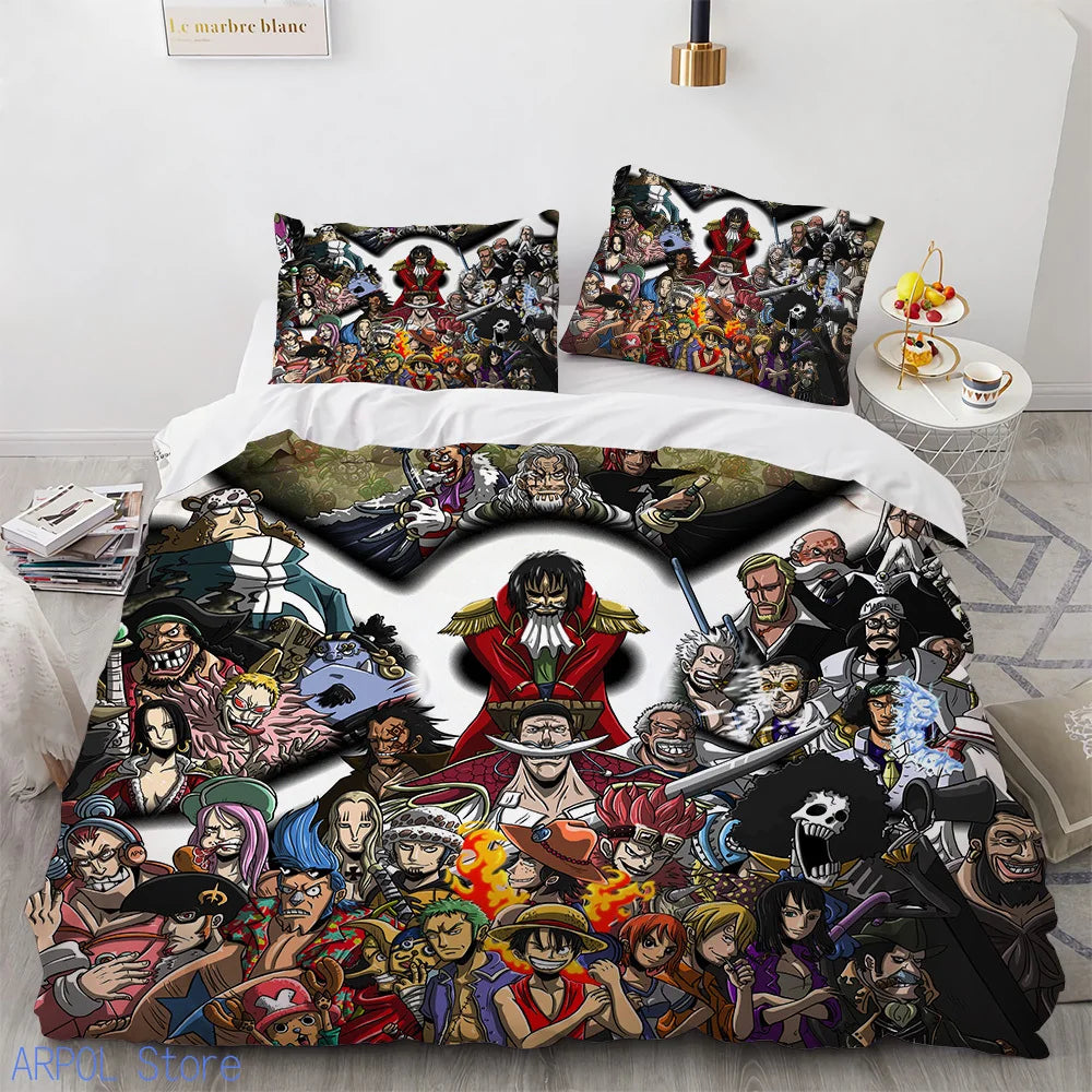 Ensemble de ltierie O-Ones Pieces Duvet Cover  Luffys