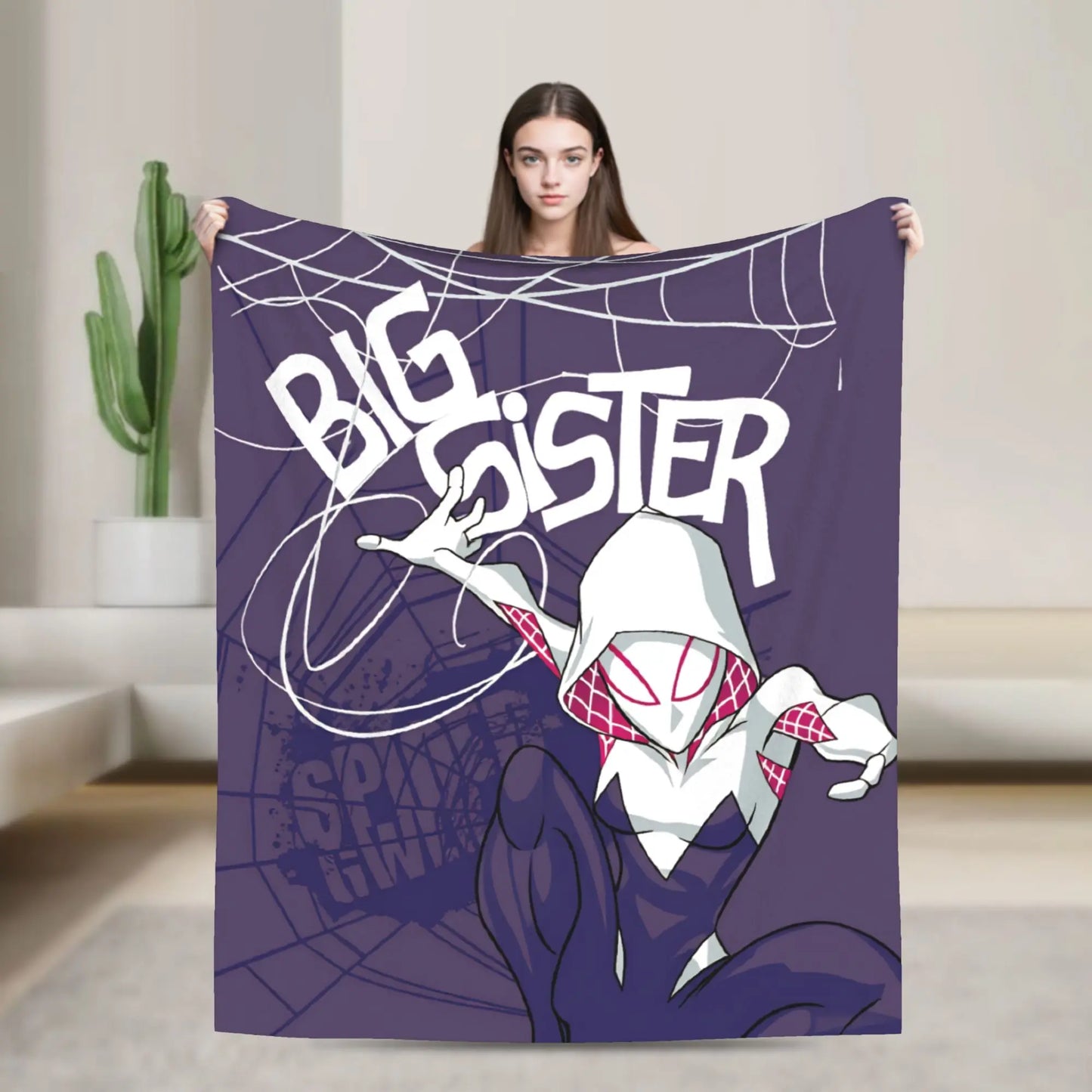 Spidey and Friends Blanket – Soft Children's Throw for Bed and Sofa