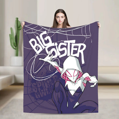 Spidey and Friends Blanket – Soft Children's Throw for Bed and Sofa
