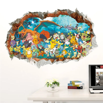 Autocollant mural Pokémon