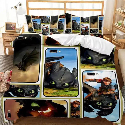 Train Your Dragon Bedding Set
