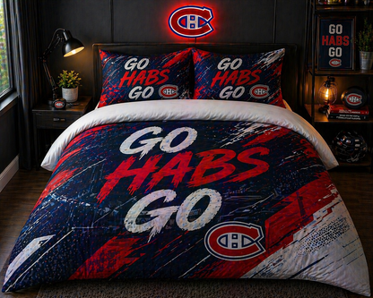 Ensemble de literie Montreal Hockey Team Playoffs