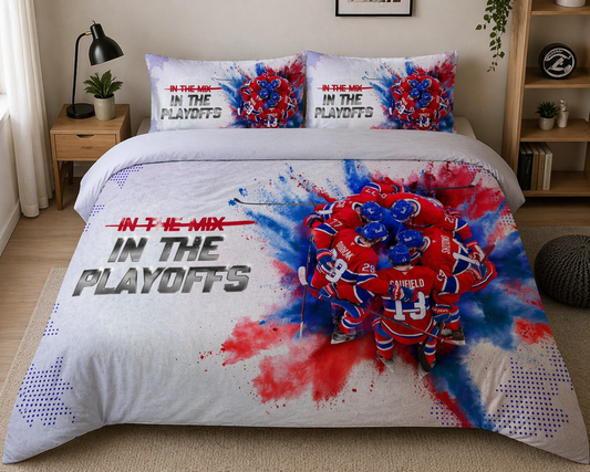 Ensemble de literie Montreal Hockey Team Playoffs