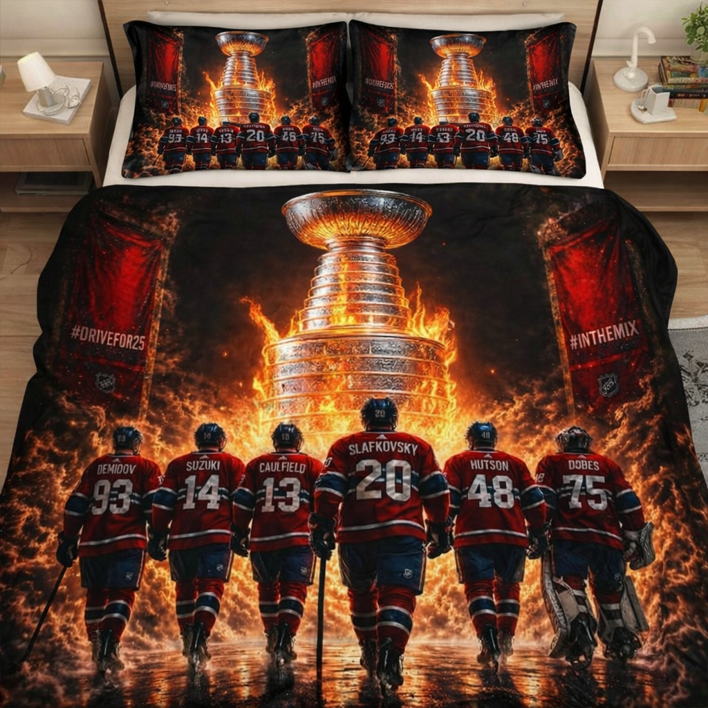 Ensemble de literie Montreal Hockey Team Playoffs