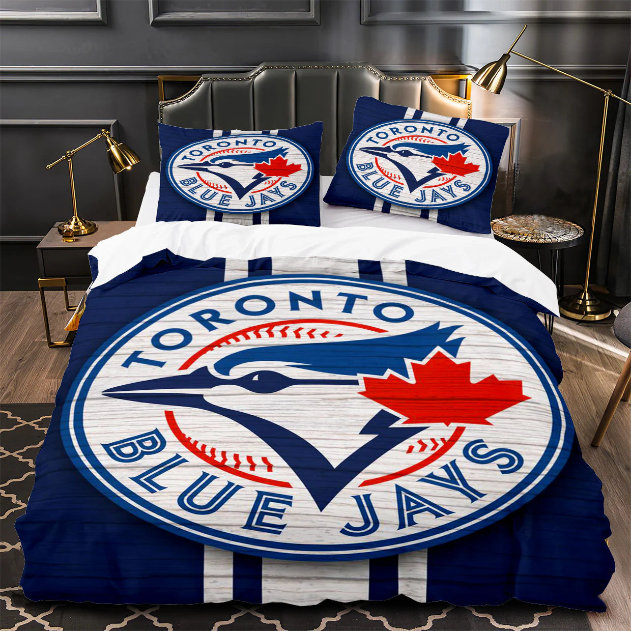Ensemble de literie Toronto Blue Jays Baseball Team