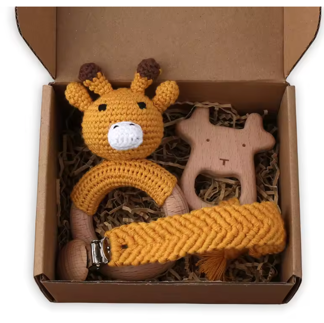 Coffret cadeau de naissance et shower de bébé Hello World