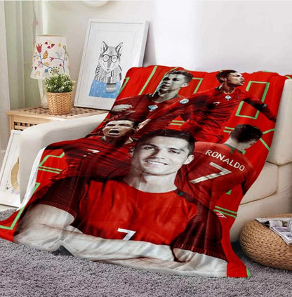 Couverture Flanelle Soccer 3D Blanket